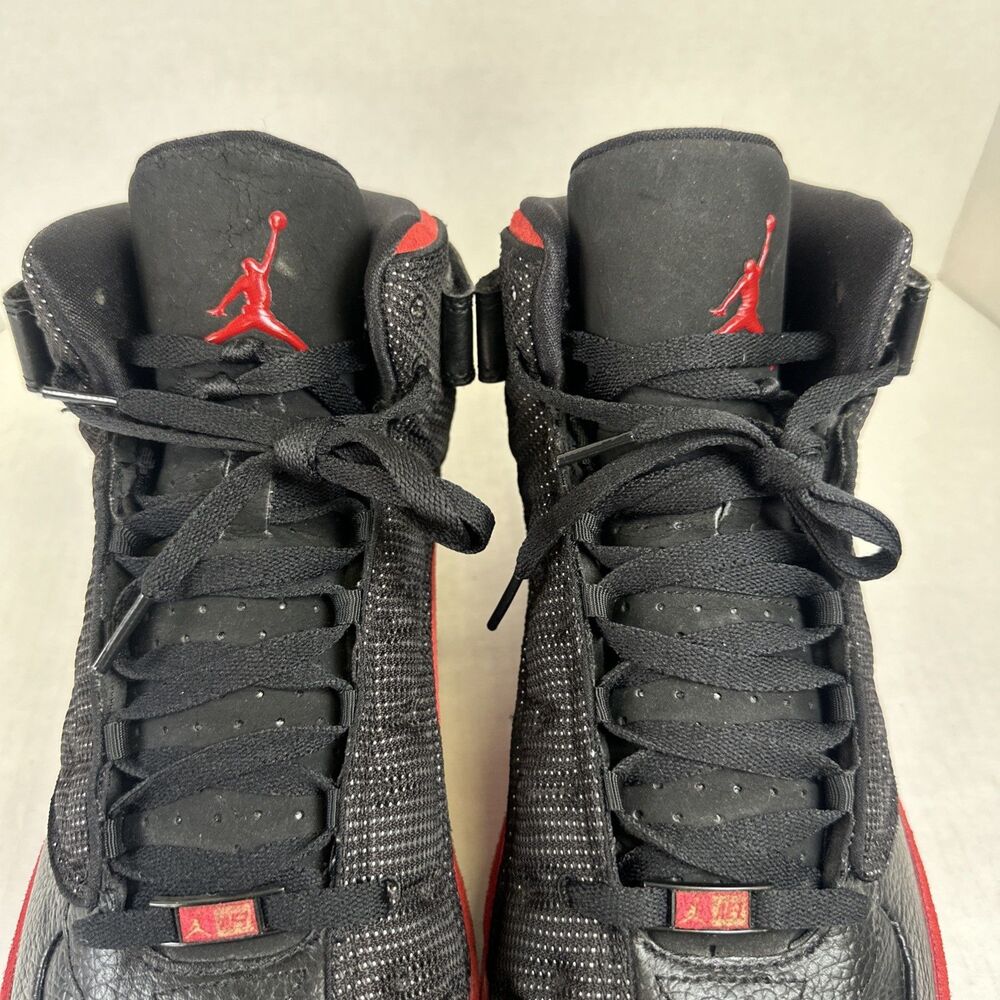 Vintage 2009 Air Jordan Fusion 13 Bred 375453 061 Mens 13 Great Condition - Picture 10 of 12